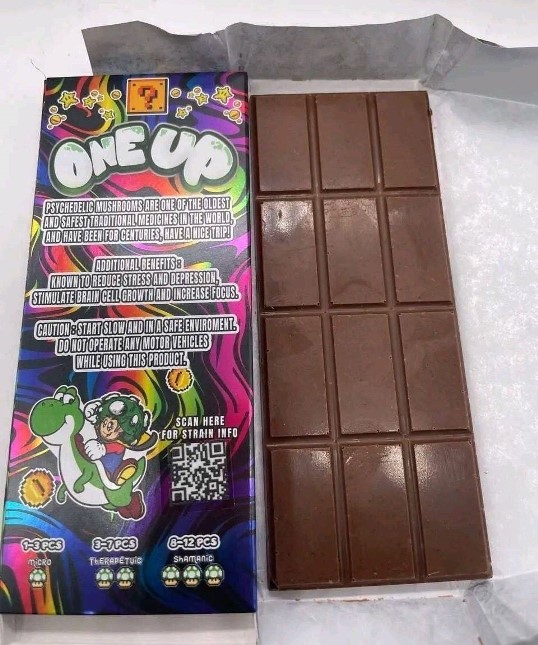 Mushroom Chocolate Bars